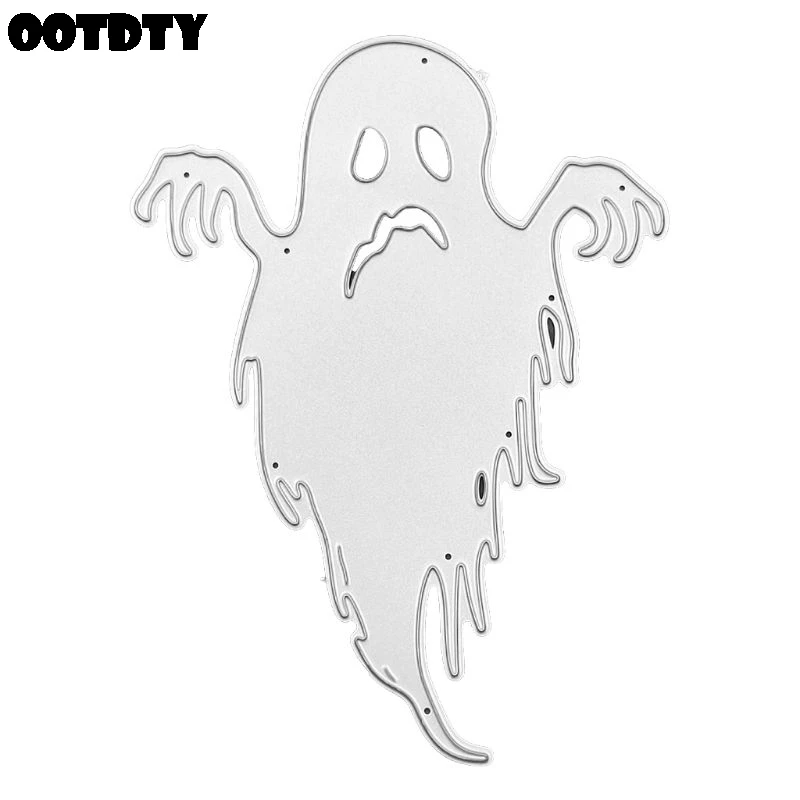 

Halloween Ghost Metal Cutting Dies Stencil DIY Scrapbooking Album Stamp Paper Card Embossing Crafts Decor