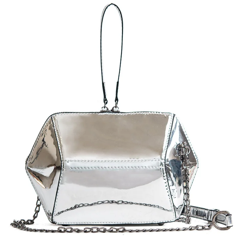 

Women Laser small female new chain shoulder bag girls casual light satchel