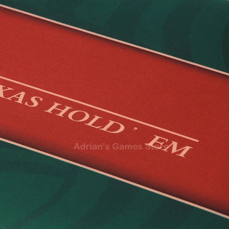 120*60cm Rubber Poker Table Cloth Texas Hold'em Poker Table Layouts