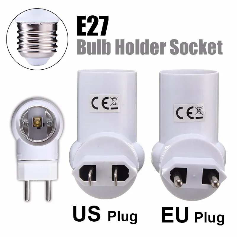 CLAITE E27 AC110-240V микроволновый радар человеческого тела Сенсор лампы штекеры патрона лампы вилка европейского и американского 360 Сенсор градусов