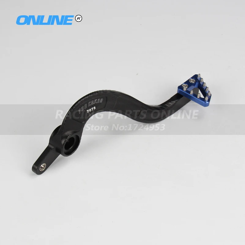 

CRF Anodized CNC Alloy Billet Flexible Rear Foot Brake Pedal for YAMAHA YZ450F WR450F 10-16 Motorcycle Motorcross Dirt Bike