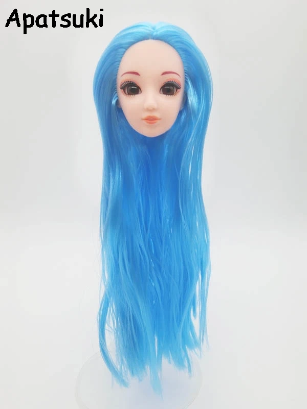 blue doll hair