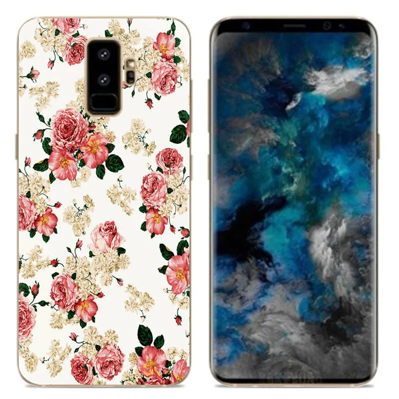 Чехлы Aokin для Samsung S9 Plus чехол galaxy накладка из ТПУ с мультяшными животными Galaxy
