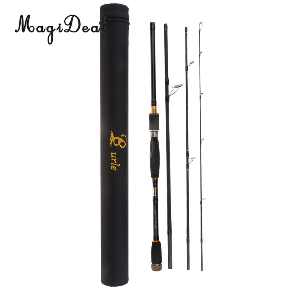Buy Surf Spinning Fishing Rod 4 Piece Carbon Fiber