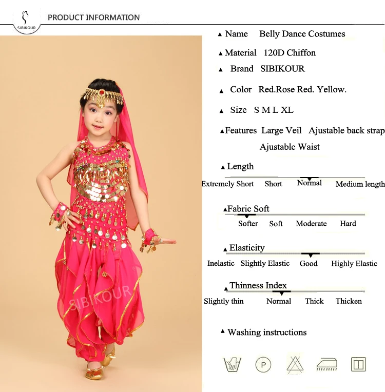 Kids Belly Dance Costume Bollywood Oriental Bellydance Dress Set Indian Egyptian Egypt Suit Pants Top Dancing Clothes Girls New