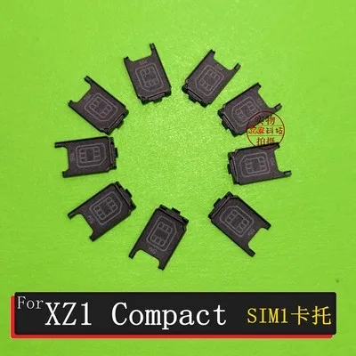 Оригинальный держатель для SIM карты лоток Sony XZ1 Compact XZ1mini G8441 Nano Sim 1 Micro SD запасные
