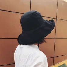 [EWQ] Новинка лета, Модная Складная кепка, шляпа от солнца, Женская Рыбацкая шляпа, универсальная женская купольная шляпа S963