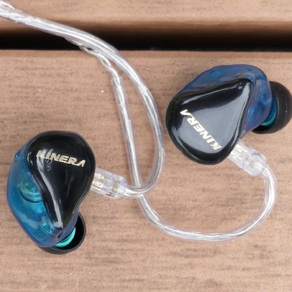 Новый KINERA H3 в ухо наушник динамический с 2BA Hybrid 3 единицы HIFI наушники вкладыши