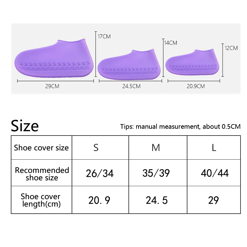 Портативные водонепроницаемые бахилы утолщенные Нескользящие силиконовые эластичные Бахилы для дождливого дня Sapatilha Ciclismo Estrada чехол для обуви