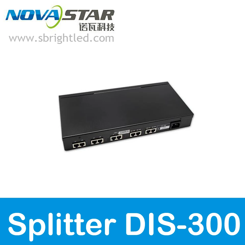 Распределитель сигнала NOVA STAR Splitter DIS 300 дистрибьютор кошек контроллер конвертер