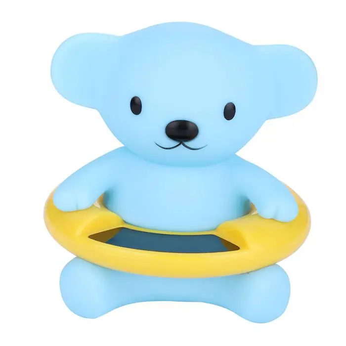 2 типа Детский термометр для ванной душ Температура воды Свинья медведь детская ванночка игрушки тестер температуры детские игрушки для купания уход за ребенком - Цвет: Blue Bear