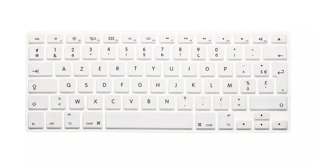 Арабский ЕС ЕВРО AZERTY Французская клавиатура чехол для Macbook Air Pro retina 13 15 силиконовая клавиатура протектор кожи Для iMac