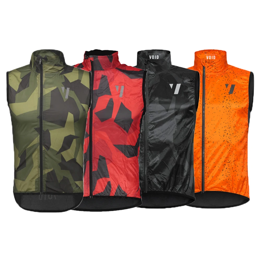 

BEST QUALITY VOID NEW Camouflage CYCLING GILET Super lightweight WINDPROOF CYCLING VEST Cool Design cycling vest easy to carry