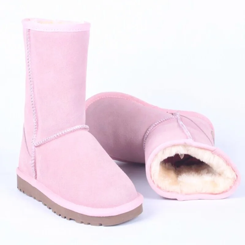 Год Для женщин сапоги женские зимние Ботинки Зимняя обувь с блестками женские сапоги Женская обувь в повседневном стиле, с короткими рукавами для девочек - Цвет: pink