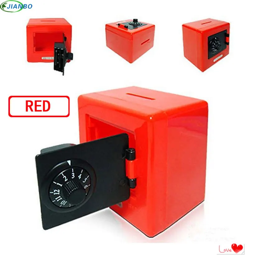 NEW Candy Colors Coin Safe Box Money Piggy Bank Security Electronic key Password Chewing Cash Box Deposit Machine Gifts For kids