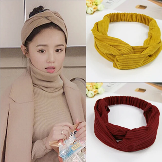 TWDVS Women Headwear Turban Headband Floral Patterns Bandanas Elastic Hair Bands Gum Hair for Girls Hair Accessories