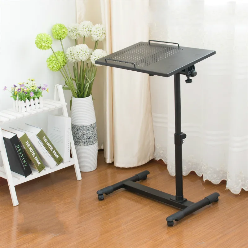 Simple steel lazy table and folding laptop computer desk Simple steel lazy table and folding laptop computer desk