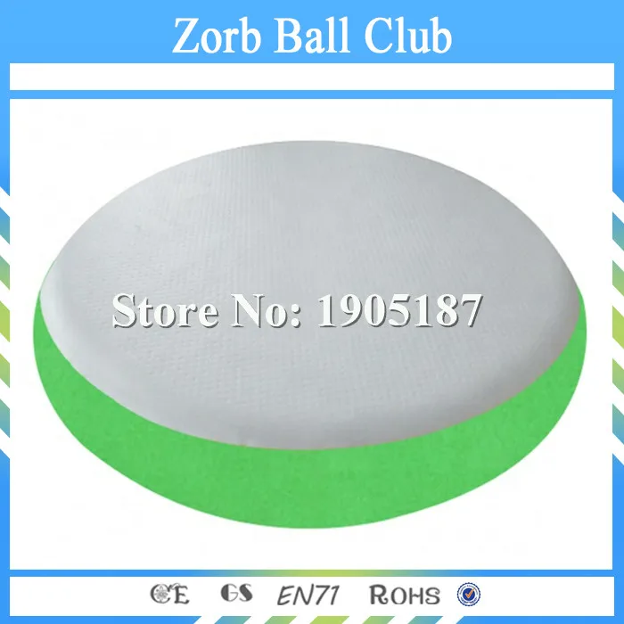Новое поступление 20 см Высота надувной Airtrack Tumbling круглый коврик Air Spot для детей - Цвет: Зеленый