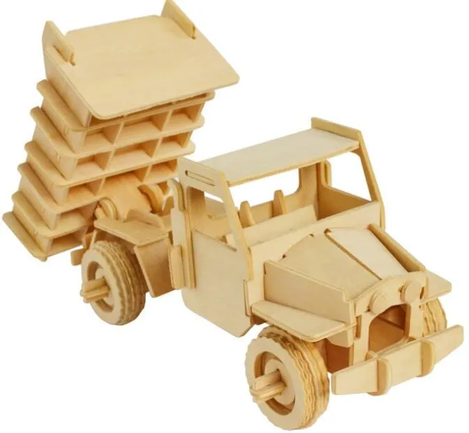3D-three dimensional jigsaw puzzle toy-model toys-handmade creative gifts
