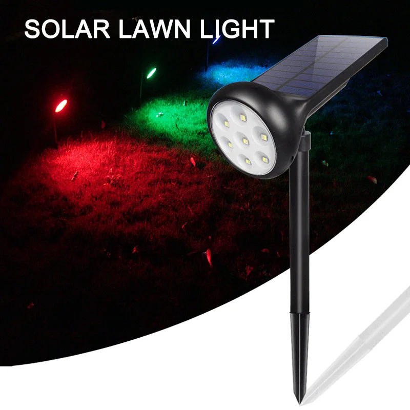 

1.5w second gear waterproof solar color change outdoor LED lights garden lawn lamp kk
