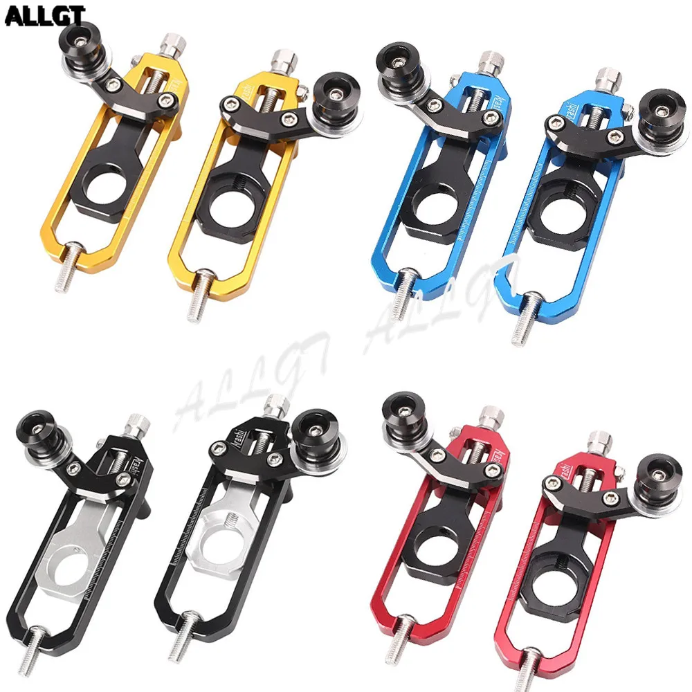 

Motorcycle Chain Adjuster Fit Kawasaki ZX10R 2011-2015 Aluminum Adjuster Red
