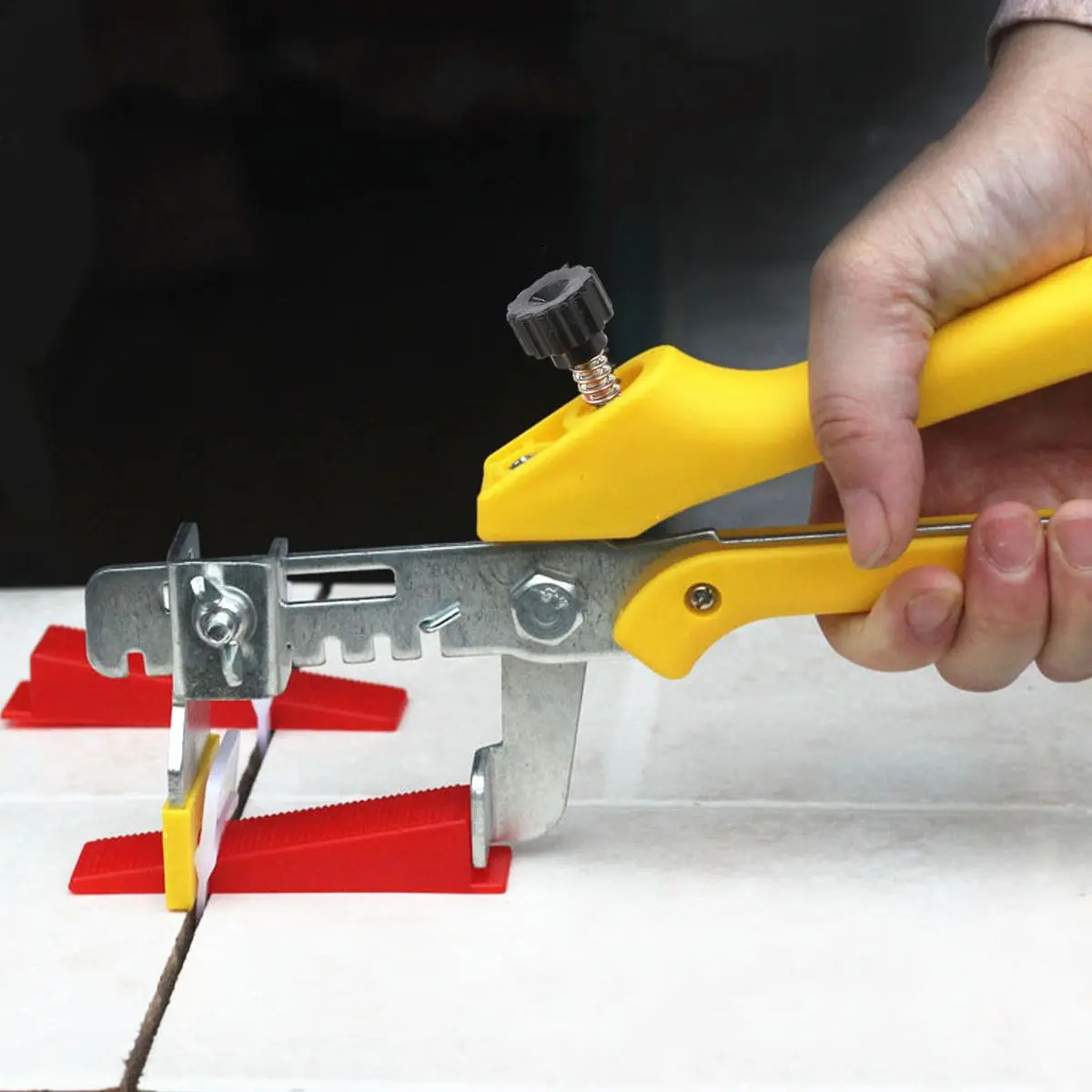 Pliers Tool For Ground Floor Ceramic Tile Leveling System Tiling Installation