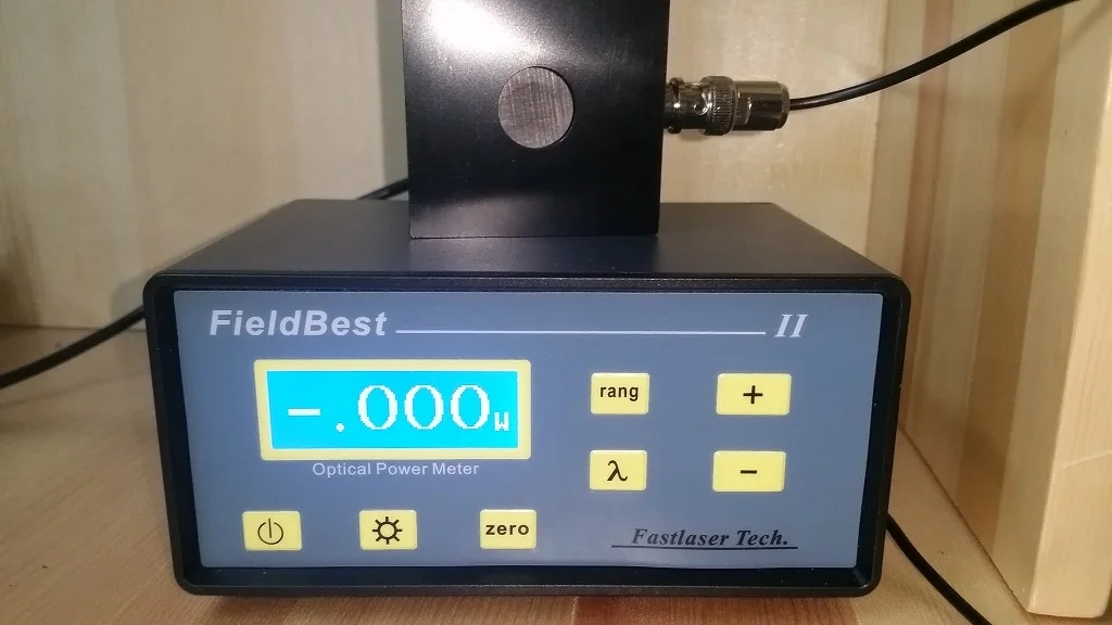 

Laser Power Meter 6W Range 1mW High Precision Damage Threshold