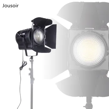 

200W Fresnel Photography High CRI 5500K Stepless Dimming Focusing LED Light for Studio Video Lighting CD50