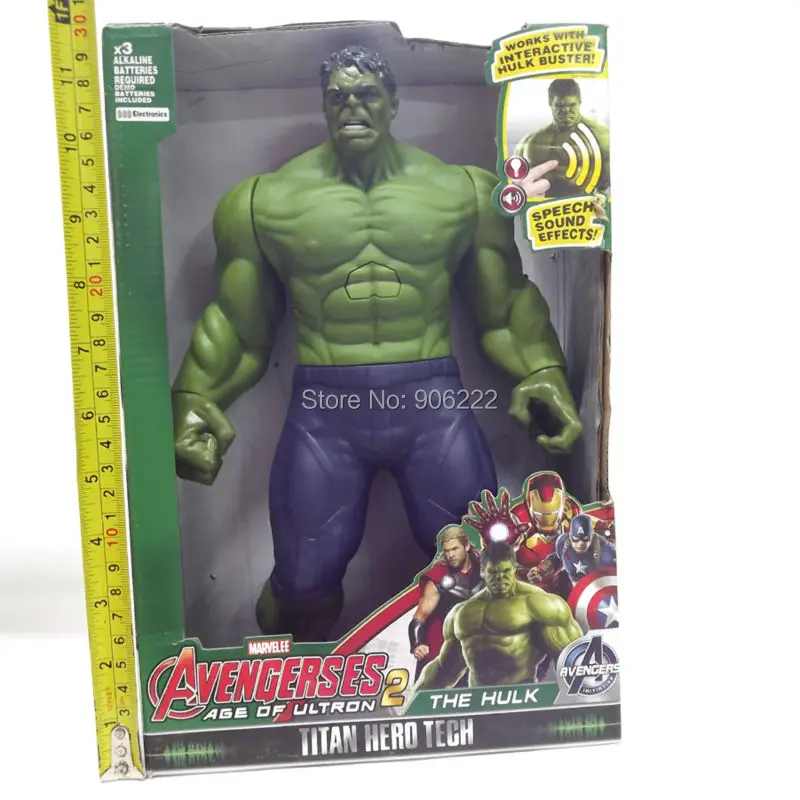hulk de juguete grande