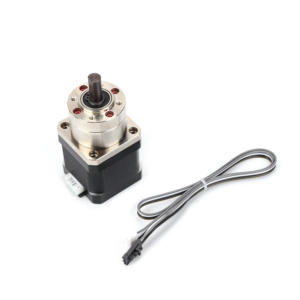 Caixa de Engrenagens Planetária para qr Motor Deslizante 4-lead Extrusora Engrenagem Relação 5.18: 1 Clonado 2x Nema17 42 4 caixa de engrenagens planetária para qr extrusora clonado