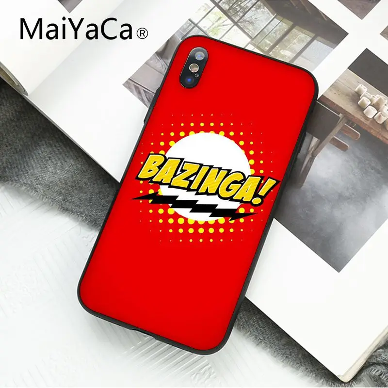 Чехол для телефона MaiYaCa The Big Bang Theory, для iphone 11 Pro, 11Pro Max 8, 7, 6, 6S Plus, X, XS, MAX, 5, 5S, SE, XR