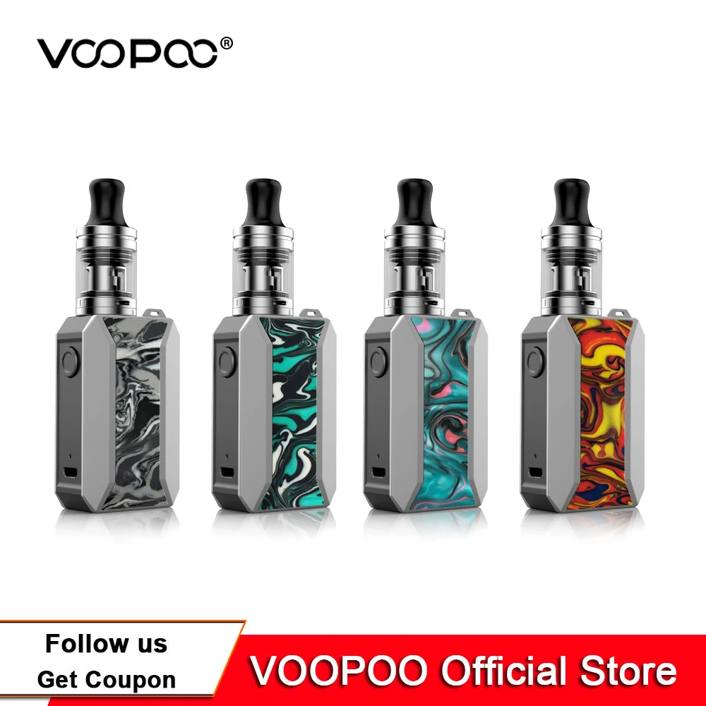 

Voopoo Drag Baby Trio Pod Kit With 1500mAh Drag Baby Battery PnP-M2 C1 Coil Electronic Cigarette Vape VS Drag 2