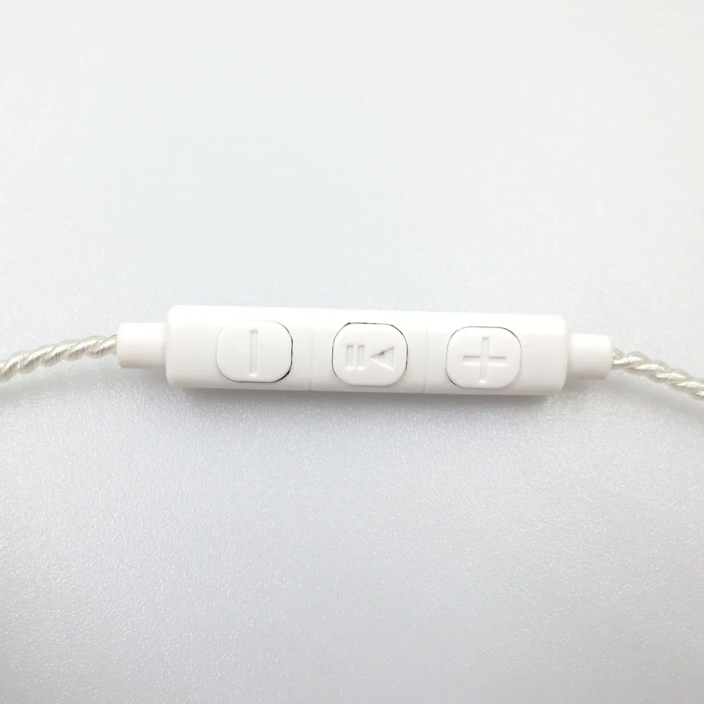 Zsfs синий/серебро смешанные кабель для дистанционного управления микрофоном кабель для обновления наушников для аудиотехника ATH-IM50 im70 im01 im02 im03-im04 кабель для наушников