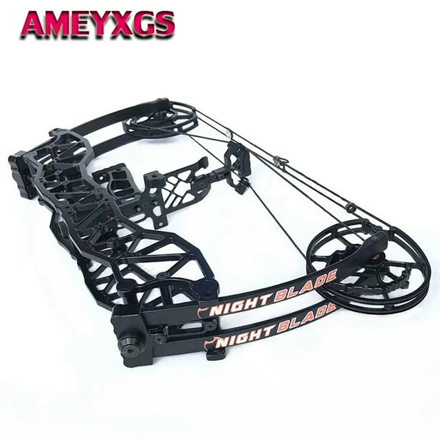  US $614.10 60IBS Archery Compound Hunting Fishing Catapult Steel Ball Slingshot Multi purpose Shoot