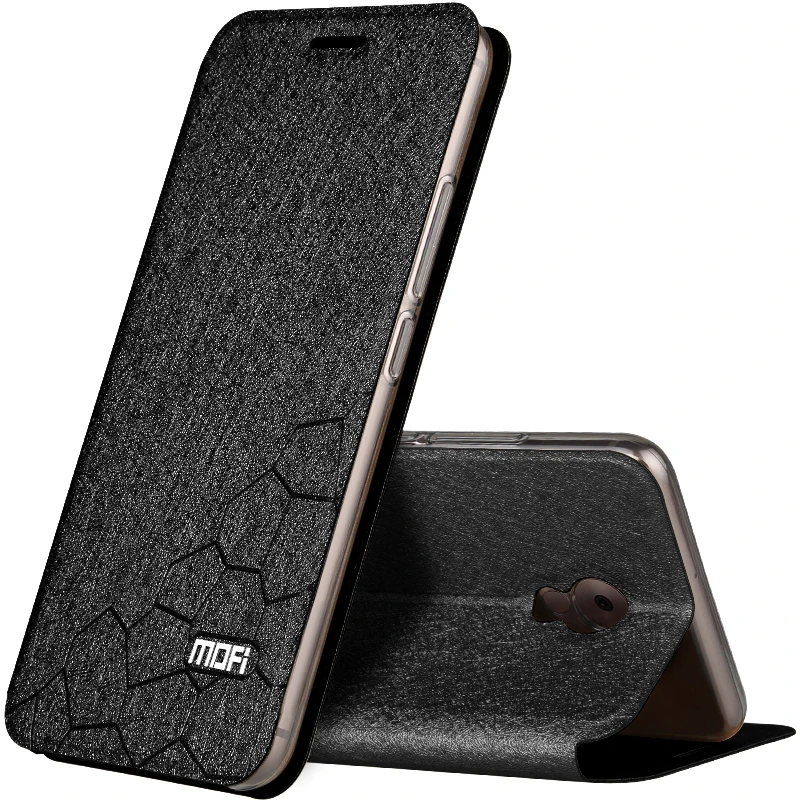 Mofi основа для meizu m6 силиконовый чехол задняя крышка Флип кожаный meilan 6 Чехол