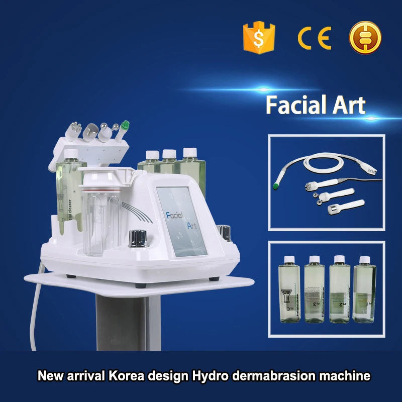 

Hot Hydra Dermabrasion RF Bio-lifting Spa Facial Machine / Aqua Facial cleaningl Machine /water Dermabrasion Free Shpping