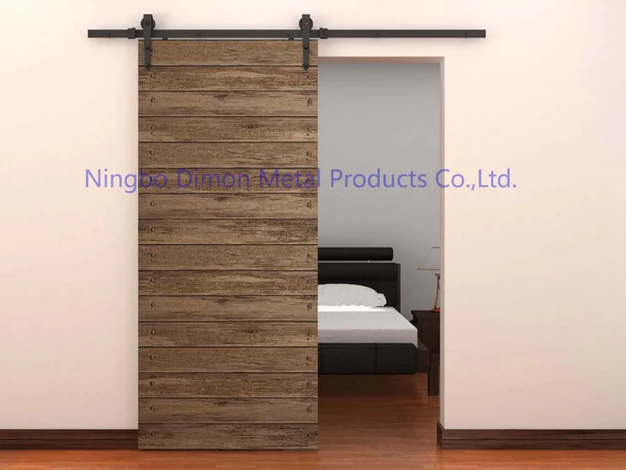 Dimon customized sliding door hardware wood sliding door hardware hanging wheel America style sliding door hardware DM-SDU 7204