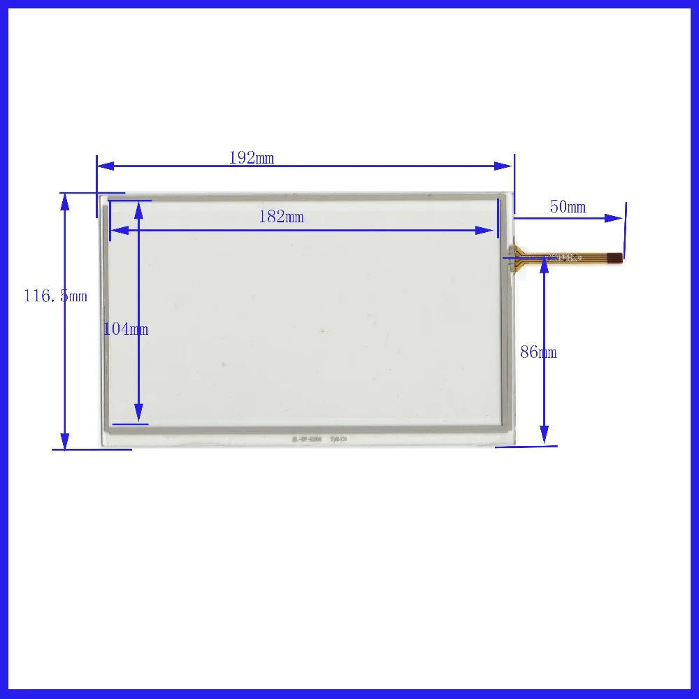 

164*100 7inch 4 line For Car DVD touch screen panel 164mm*100mm this is compatible 164*100 TouchSensor FreeShipping