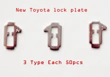 Juguete 40 lengüeta de bloqueo de coche Placa de bloqueo para el nuevo Toyota Camry Corolla NO. S. N.1 lengüeta de bloqueo (3 modelos) Total 150 Uds