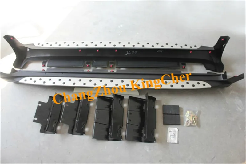 High quality aluminium running board side step nerf bar for KIA sportage R 2010 2011 2012 2013 2014 2015 | Автомобили и мотоциклы