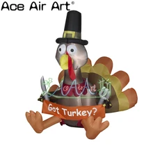 Принимаем заказы на логотип надувной индюк благодарения украшение для двора