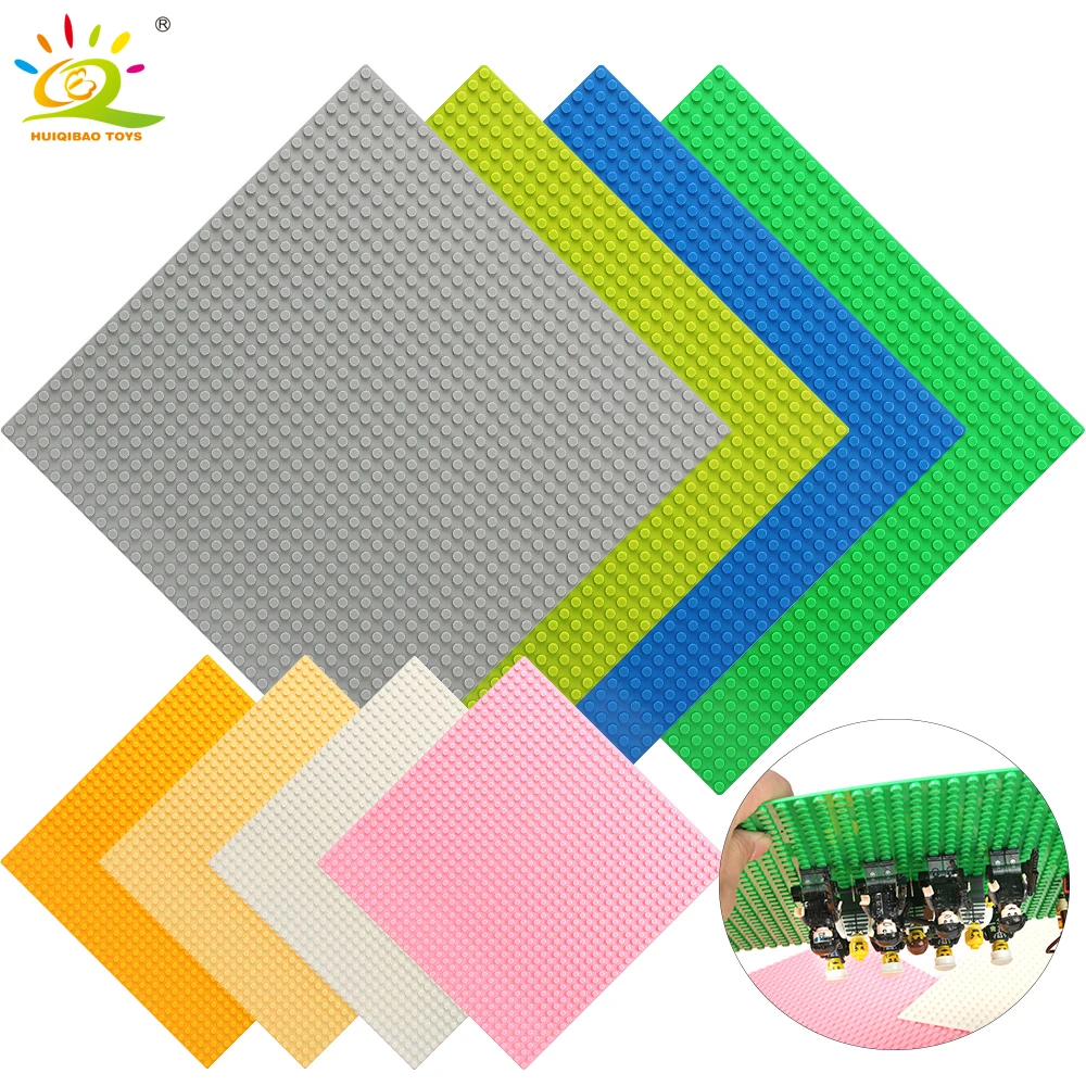 8 Colors 32 32 Dots Base Plate for Small Bricks Baseplate Board Compatible Legoed font b