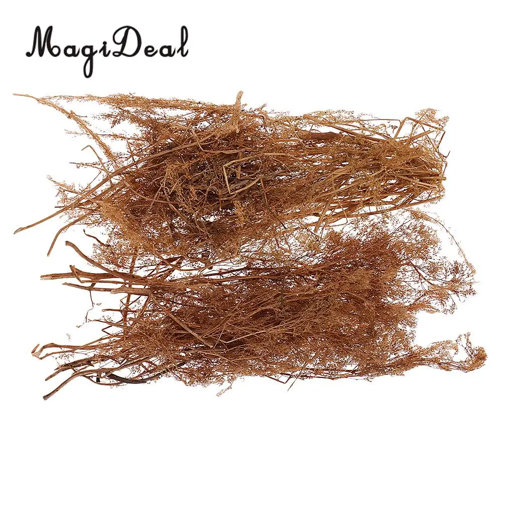 MagiDeal 1Pack Layout Dry Natural Quinoa Model DIY Tree Landscape for RR Train Diorama Train Railway Railroad Scene Scenery 25cm