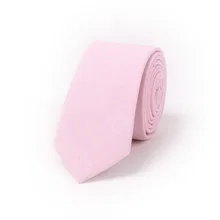 Твердые Хлопок Галстуки Моды Галстук Мужчины и Женщины Костюм Corbatas 6.5 СМ Тонкий Галстук Изысканный Галстук Яркий Цвет Gravatas Corbatas галстуки для мужчин
