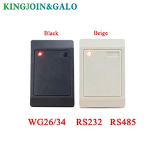 13,56 МГц/125 кГц RFID считыватель смарт-карт с интерфейс Wiegand WG26/34 RS232 RS485485