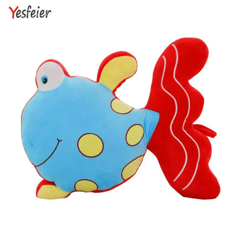 30 65cm Lovely Stuffed Cartoon Goldfish Doll Soft Plush Fish Toy Nice