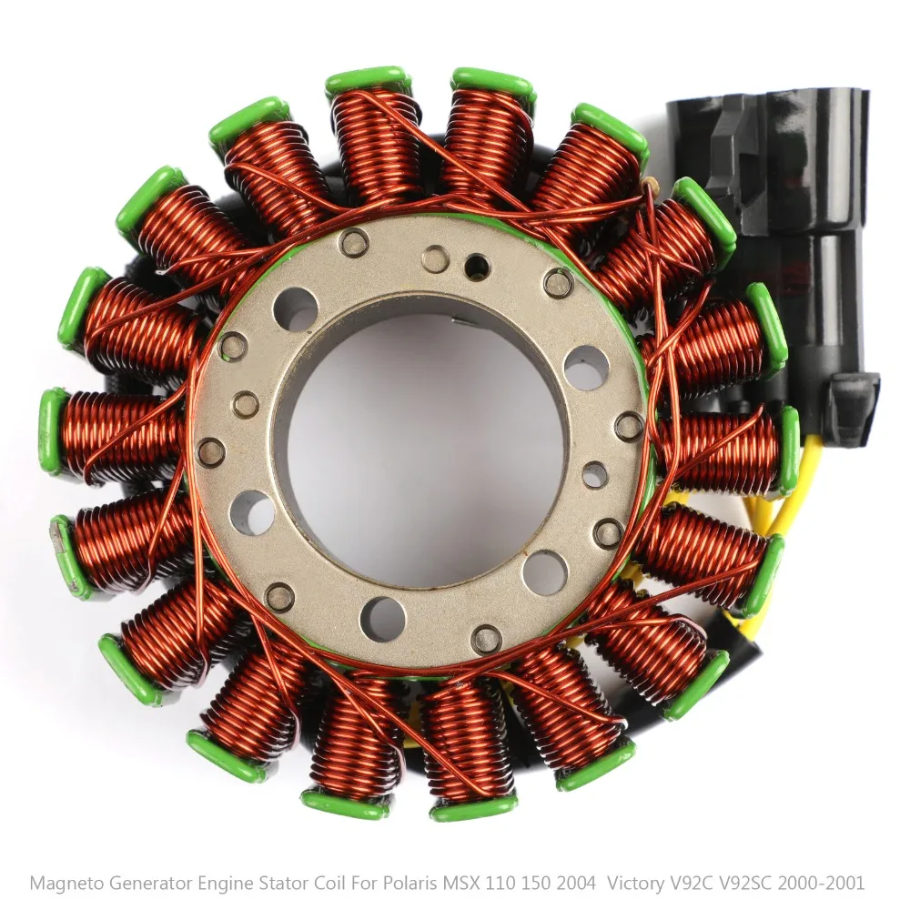 

Areyourshop Motorcycle Generator Stator Coil For Victory V92C V92SC 1999-2001 for Polaris MSX 110 150 2004 Styling Accessories