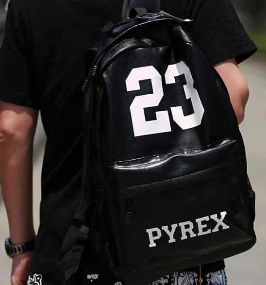 Fashion Bag 2017 New Pu Leather Backpack Pyrex Mens Hiphop Accessory Fashion Bag 2017 New Pu Leather Backpack Pyrex Mens Hiphop Accessory Faux School Backpacks Rucksack