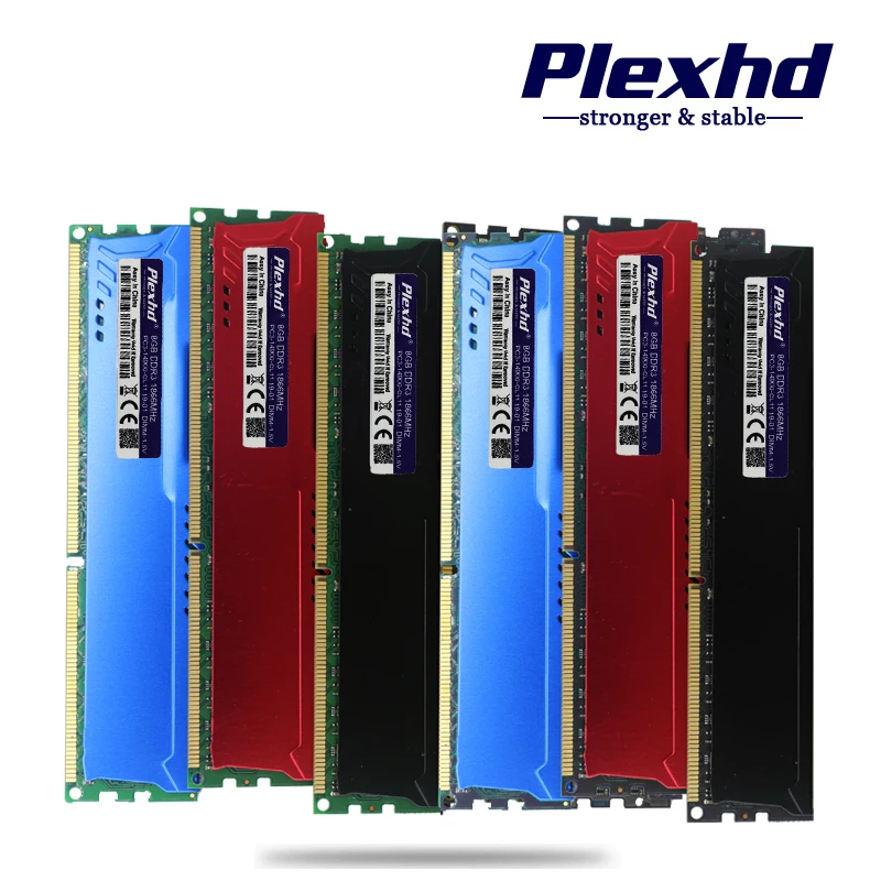 

PC Memory RAM Memoria Module Computer Desktop radiator DDR3 2GB 4GB 8GB PC3 1333 1600 1333MHZ 1600MHZ 1866MHZ 12800 10600 4G 8G