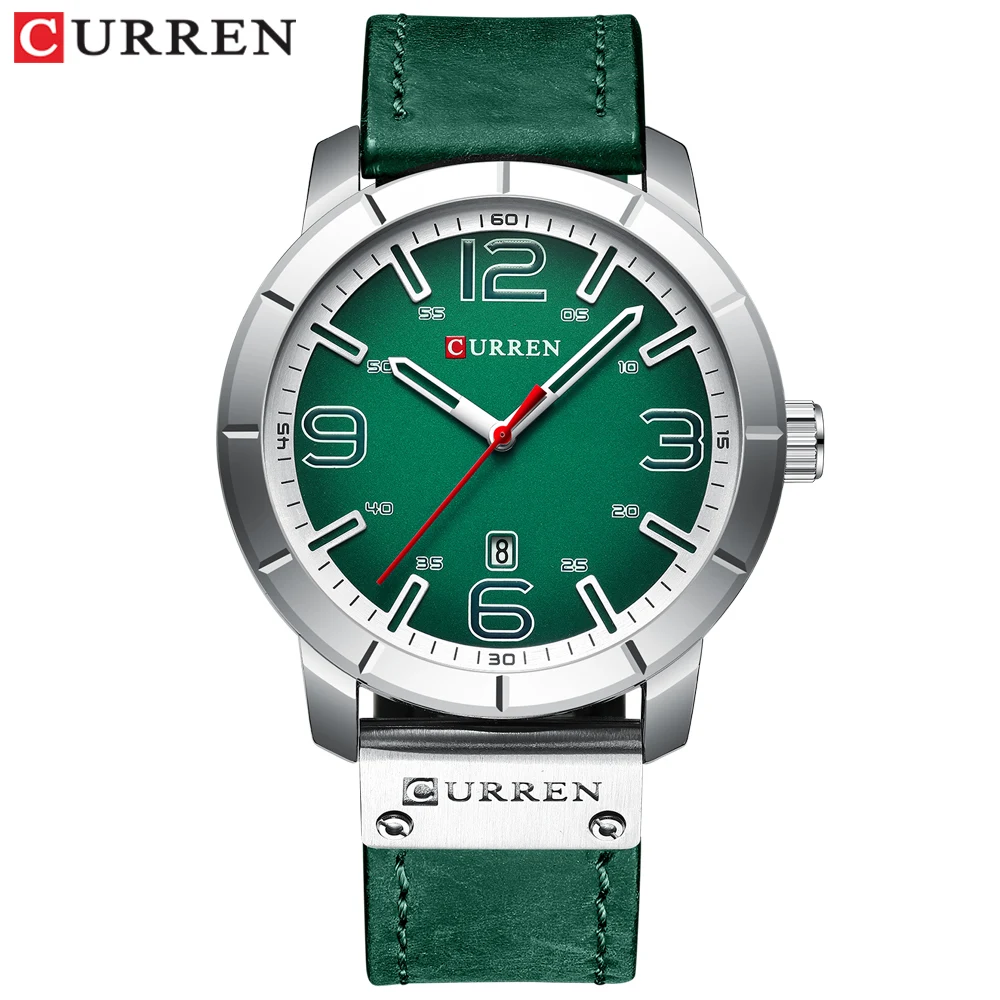 

Relojes Curren Leather Quartz Wrist Watch Men Watches Top Brand Luxury Wristwatch For Male Clock Hour Gift Relogio Masculino